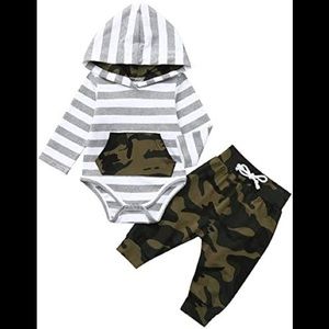Camo Striped Set